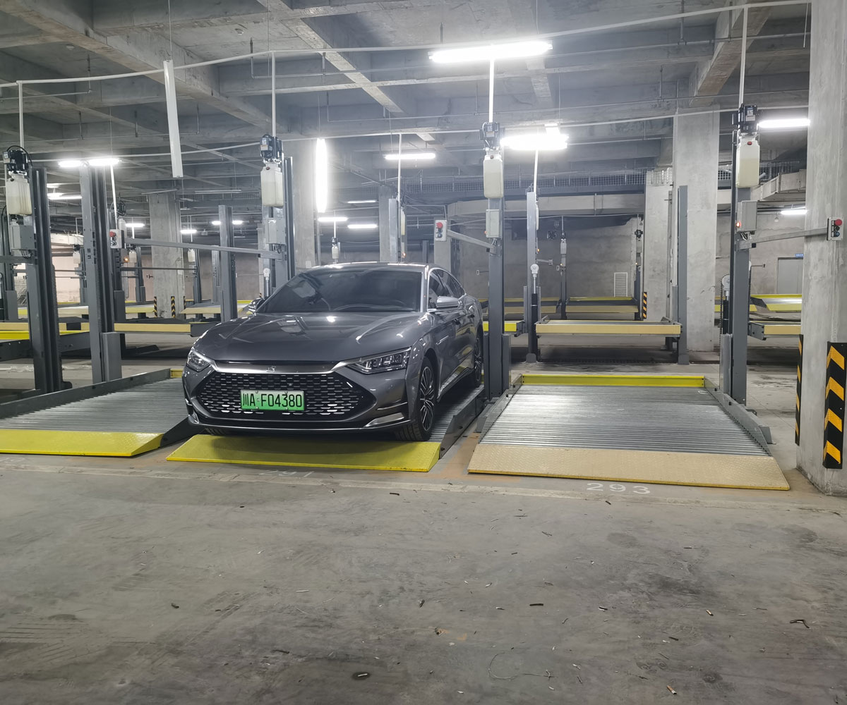 榕江縣二層升降橫移式機械停車庫過規(guī)劃