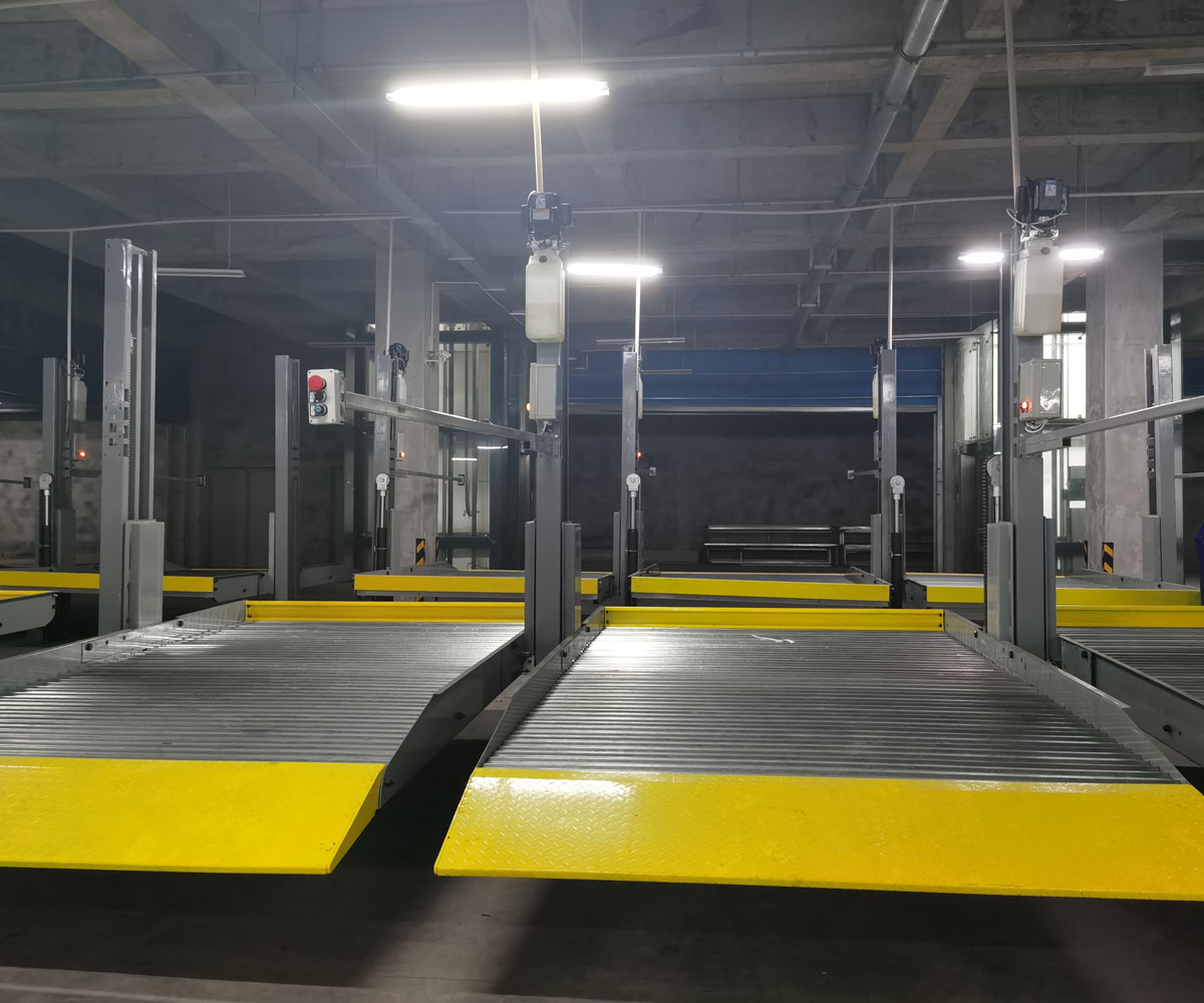 廣西兩層升降橫移式機(jī)械立體車庫短租
