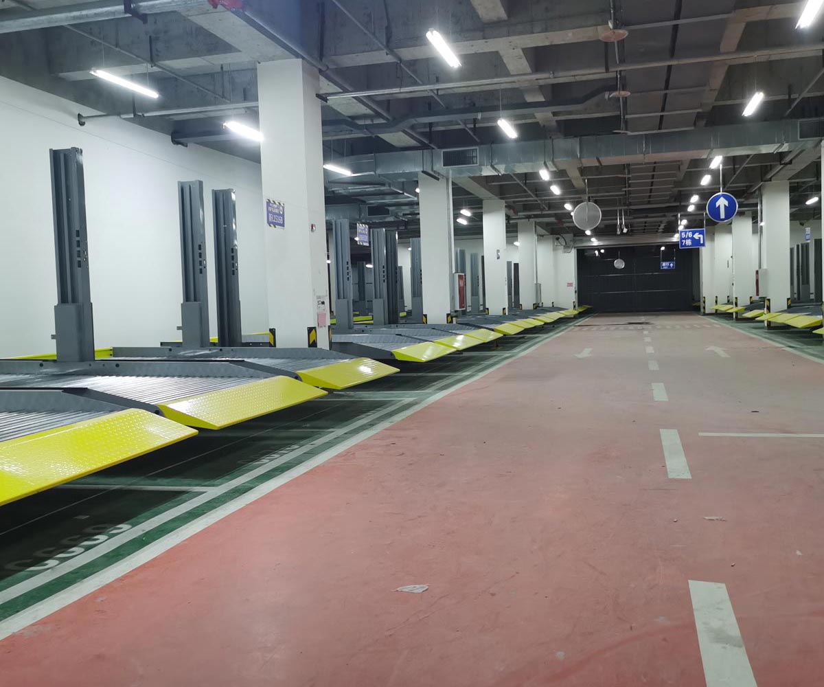 榕江縣PSH左右橫移機械式停車位改造