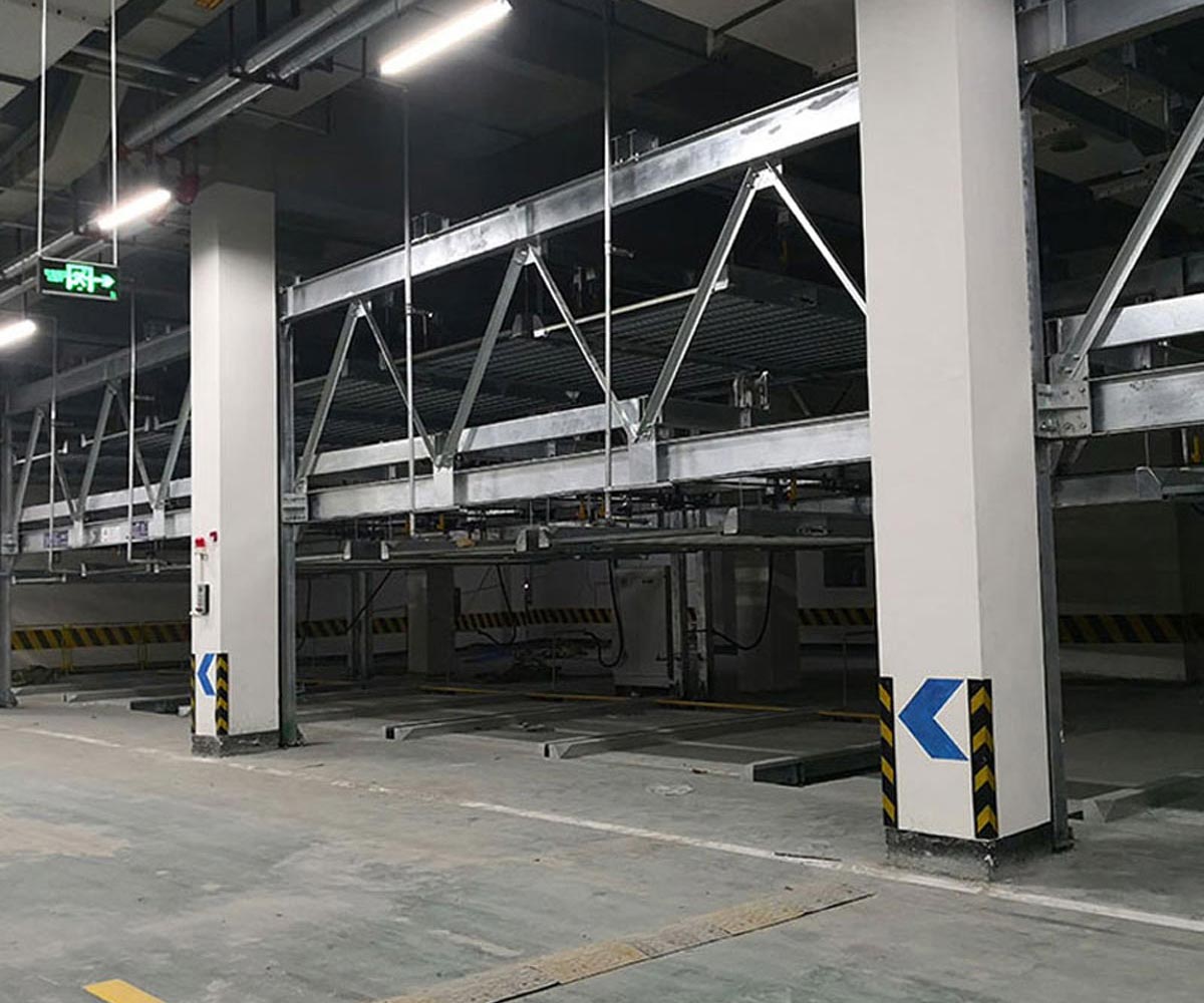 榕江縣雙層升降橫移停車立體車庫改造