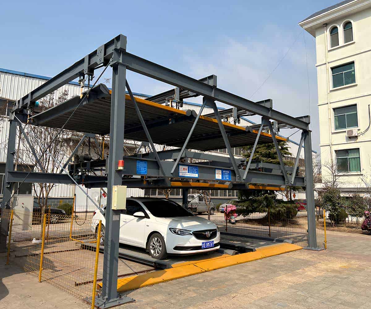 簡易式立體停車庫鋼結(jié)構(gòu)外表處理方法及應(yīng)用