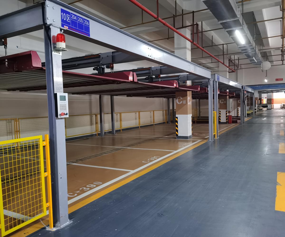 湖南省地下室四柱機(jī)械式停車設(shè)備