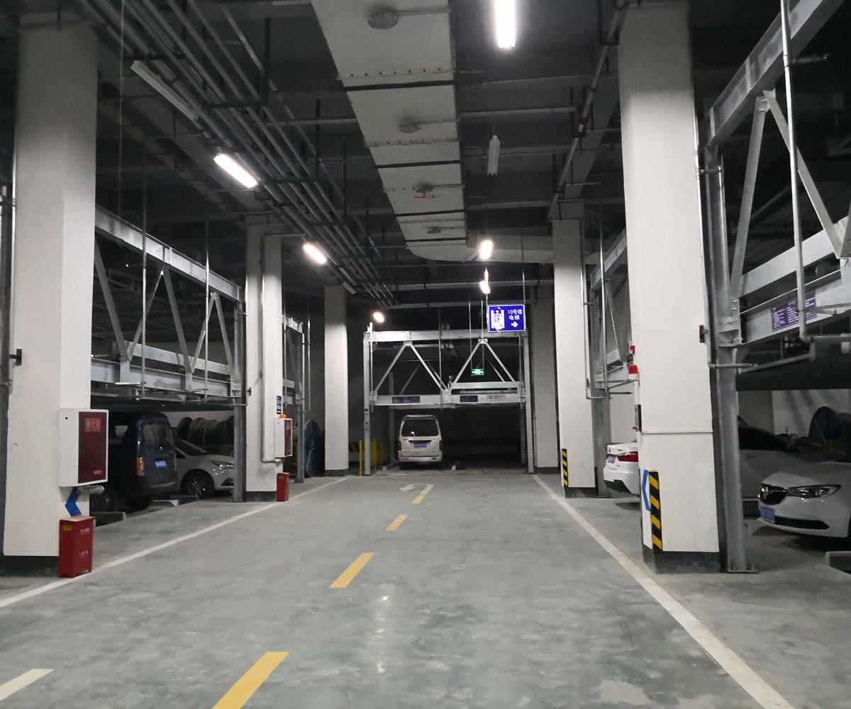 鎮(zhèn)寧縣二層升降橫移式立體停車設(shè)備